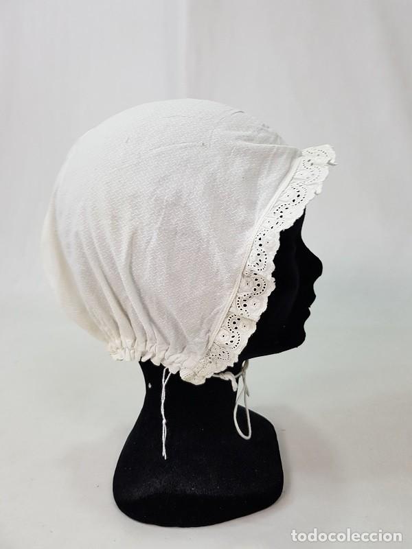 Antig&uuml;edades: ANTIGUO GORRO DE DORMIR - Foto 1