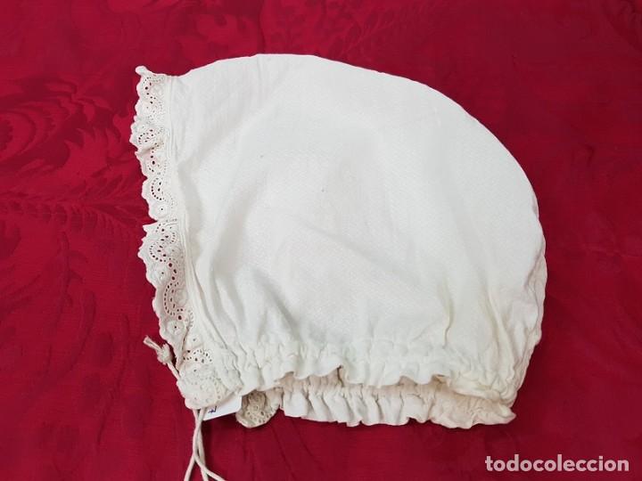 Antig&uuml;edades: ANTIGUO GORRO DE DORMIR - Foto 5
