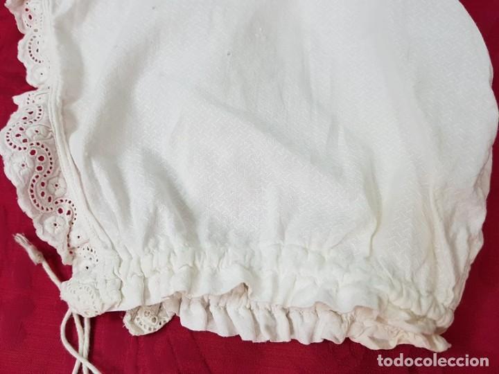 Antig&uuml;edades: ANTIGUO GORRO DE DORMIR - Foto 6