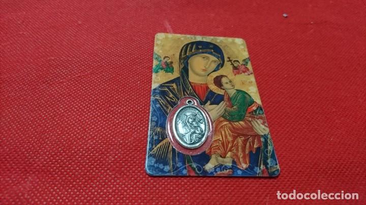 Antig&uuml;edades: MEDALLA VIRGEN DEL PERPETUO SOCORRO - Foto 1