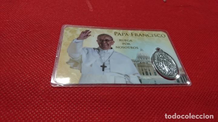 Antig&uuml;edades: MEDALLA PAPA FRANCISCO - Foto 1