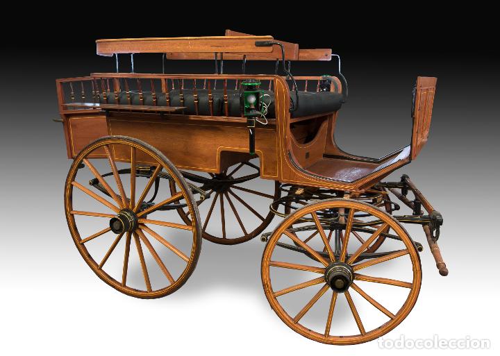 Antig&uuml;edades: Carruaje de tipo jardinera. - Foto 1