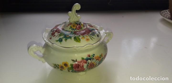 Antig&uuml;edades: Azucarero de porcelana - Foto 1