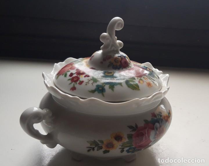 Antig&uuml;edades: Azucarero de porcelana - Foto 3