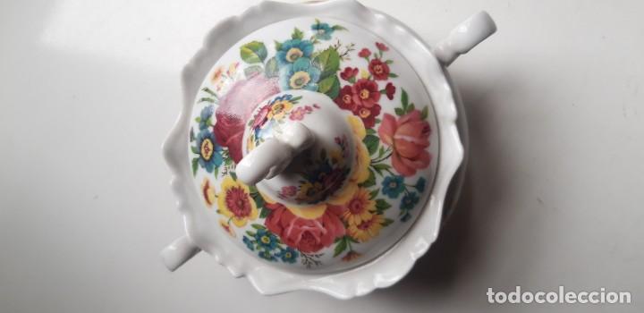 Antig&uuml;edades: Azucarero de porcelana - Foto 4