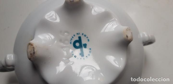 Antig&uuml;edades: Azucarero de porcelana - Foto 5
