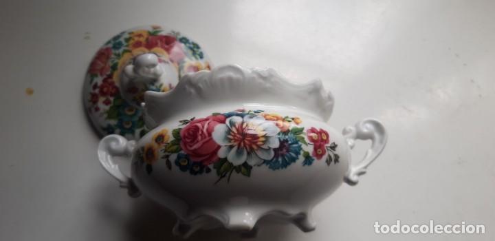 Antig&uuml;edades: Azucarero de porcelana - Foto 6