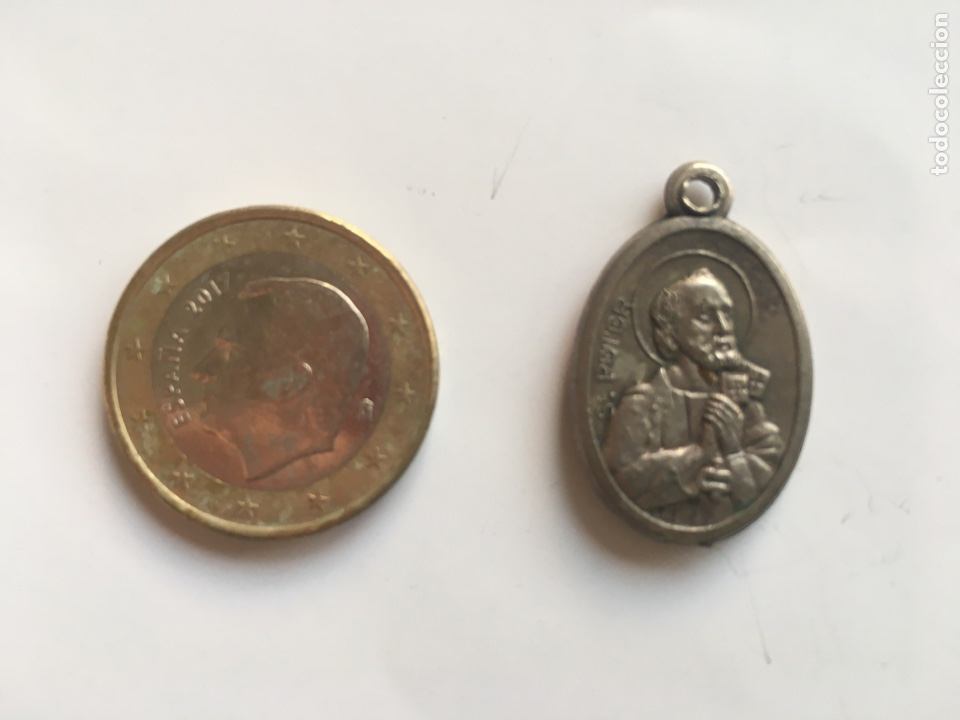 Antig&uuml;edades: MEDALLA. A DOBLE CARA. St. PETER / St. PAUL. - Foto 1