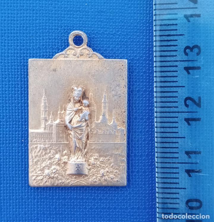 Antig&uuml;edades: MEDALLA NUESTRA SE&Ntilde;ORA DEL PILAR - Foto 1