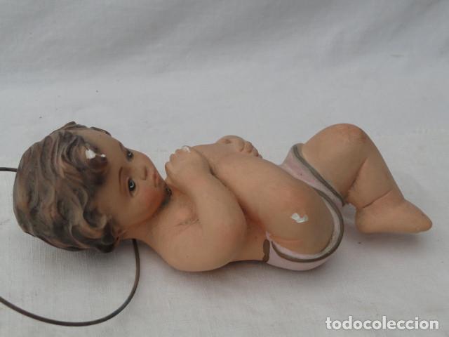 Antig&uuml;edades: NI&Ntilde;O JES&Uacute;S CON CUNA. - Foto 9