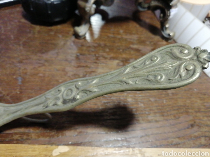 Antig&uuml;edades: Palmatoria bronce grande - Foto 3
