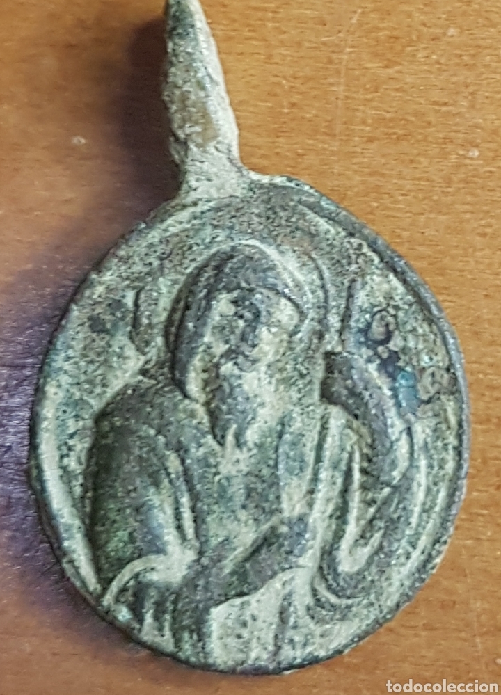 Antig&uuml;edades: Antigua medalla religiosa - Foto 2