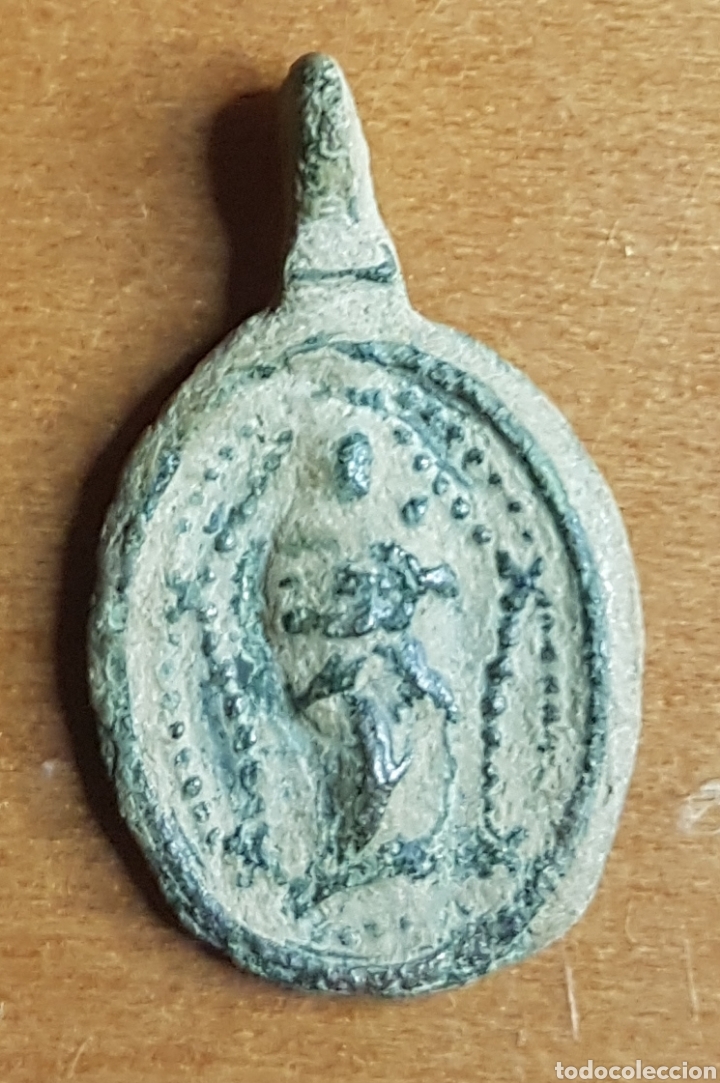 Antig&uuml;edades: Antigua medalla San Raimundo - Foto 2