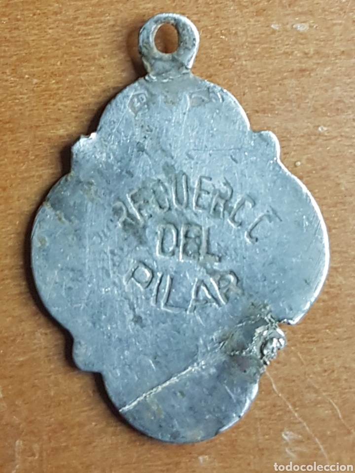 Antig&uuml;edades: Medalla plata N S del Pilar - Foto 2
