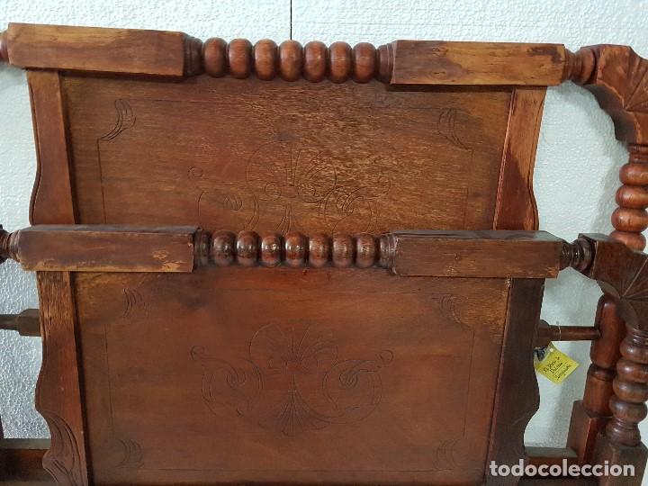 Antig&uuml;edades: ANTIGUA CAMA TORNEADA - Foto 2