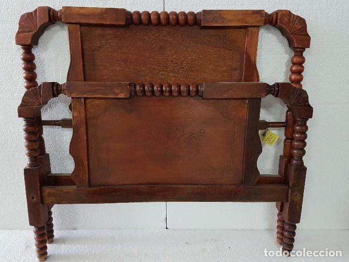 Antig&uuml;edades: ANTIGUA CAMA TORNEADA - Foto 3
