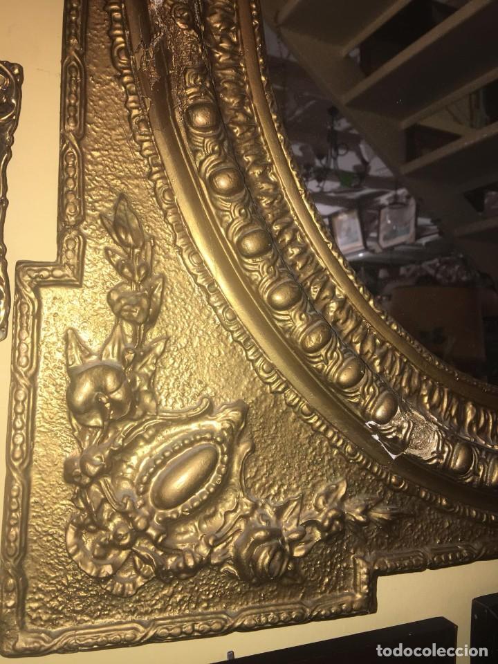 Antig&uuml;edades: Espejo dorado - Foto 2