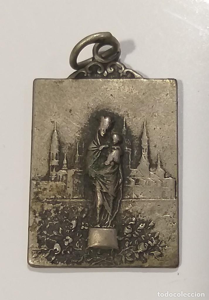 Antig&uuml;edades: MEDALLA NUESTRA SE&Ntilde;ORA DEL PILAR - Foto 1