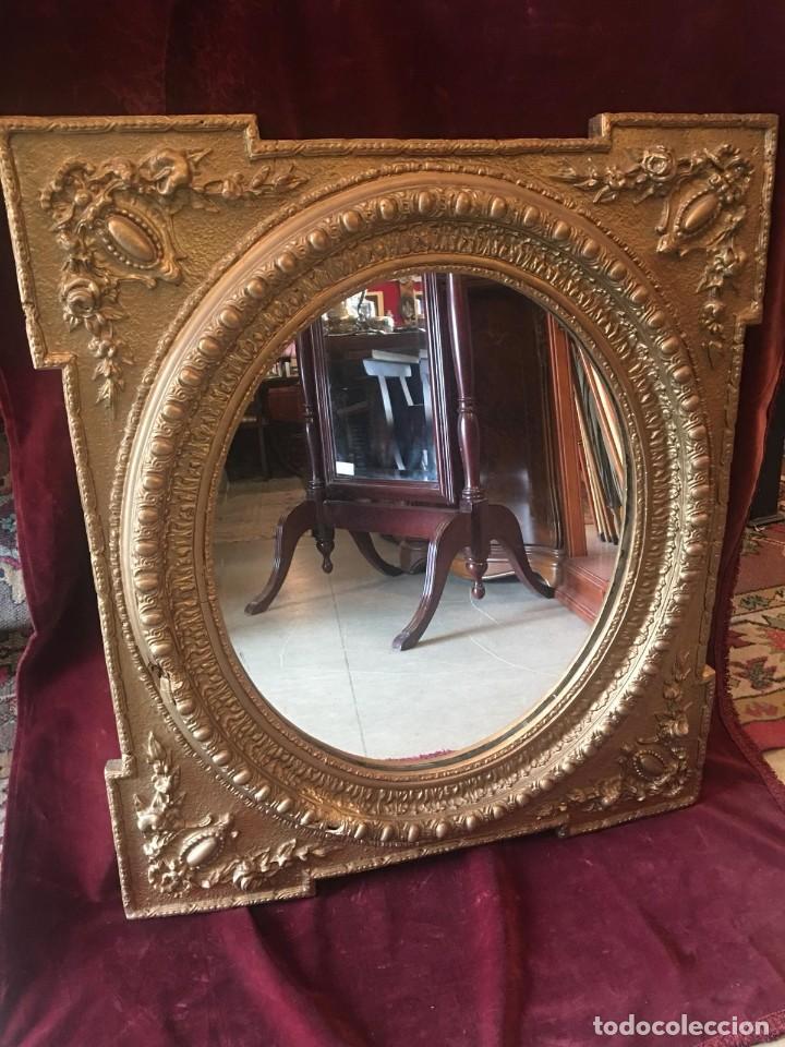 Antig&uuml;edades: Espejo dorado - Foto 4