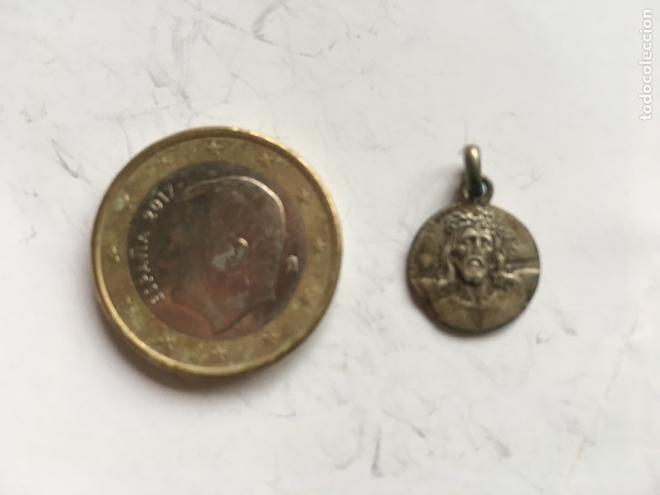 Antig&uuml;edades: MEDALLA. SANT&Iacute;SIMO CRISTO DE LA AGON&Iacute;A. - Foto 1