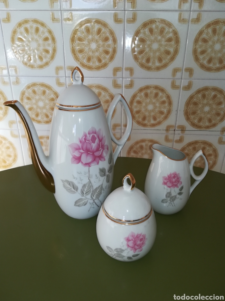 Antig&uuml;edades: Juego de caf&eacute; vintage - Foto 2