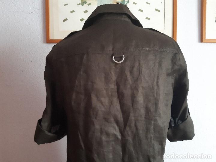 Antig&uuml;edades: BONITO VESTIDO MARRON DE ZARA BASIC. TALLA M. - Foto 5