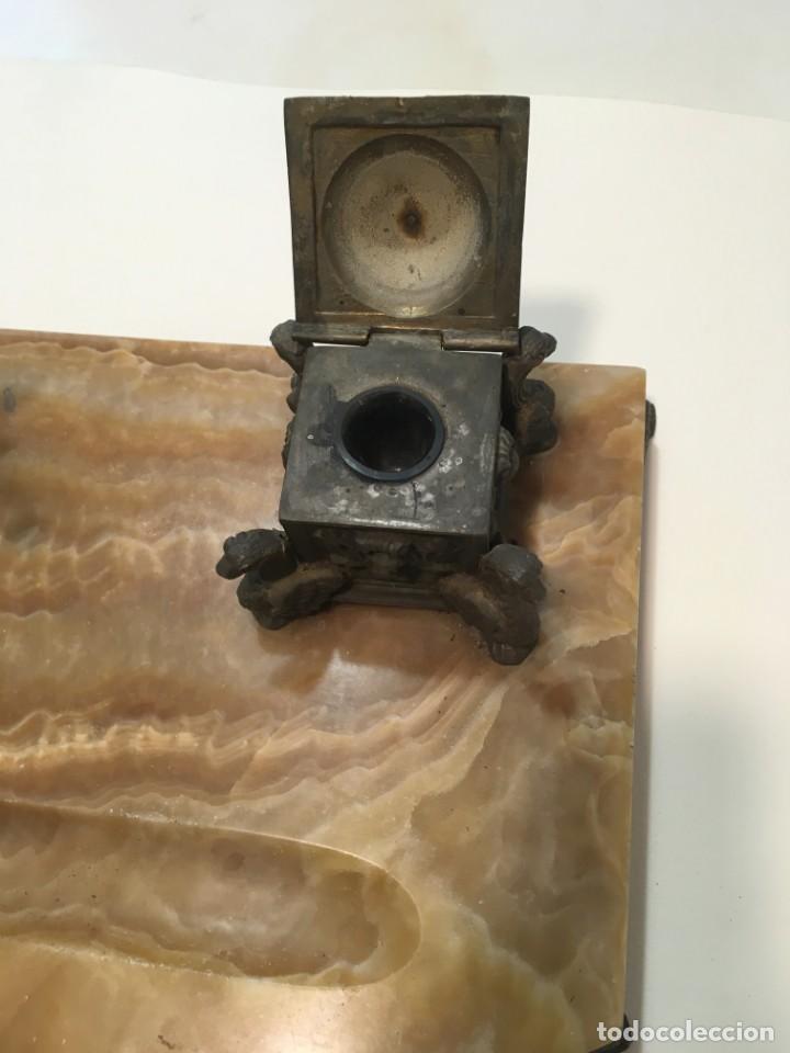 Antig&uuml;edades: Escriban&iacute;a de m&aacute;rmol y bronce - Foto 6