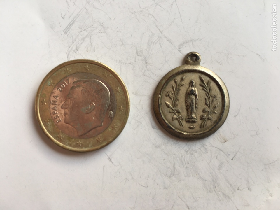 Antig&uuml;edades: MEDALLA. SANT&Iacute;SIMA VIRGEN MAR&Iacute;A / ND. - Foto 1