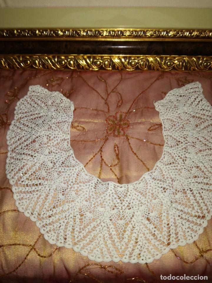 Antig&uuml;edades: Cuello de encaje de ganchillo - Foto 3