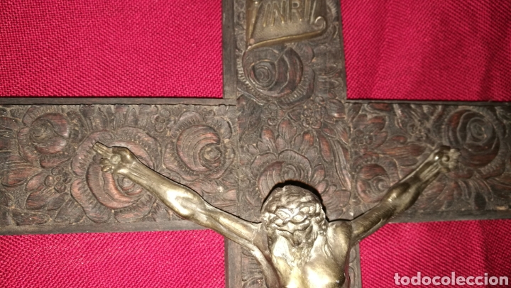 Antig&uuml;edades: BONITO CRUCIFIJO - Foto 6