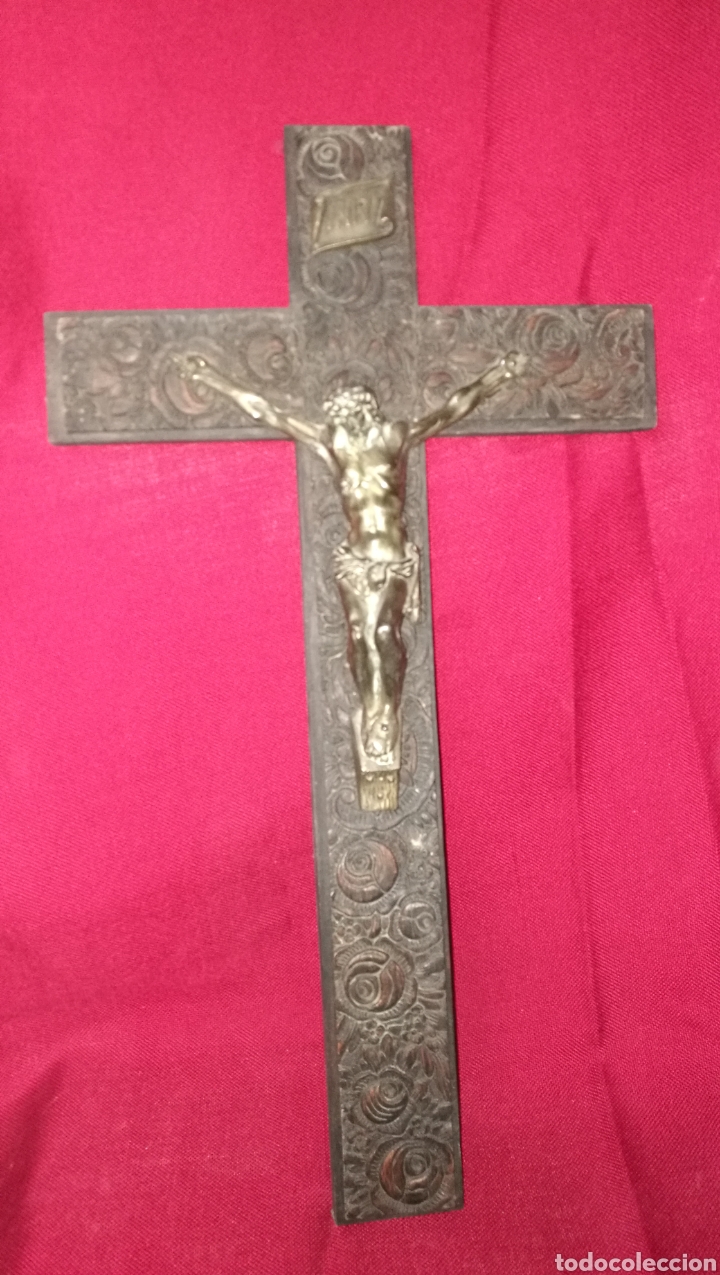 Antig&uuml;edades: BONITO CRUCIFIJO - Foto 1