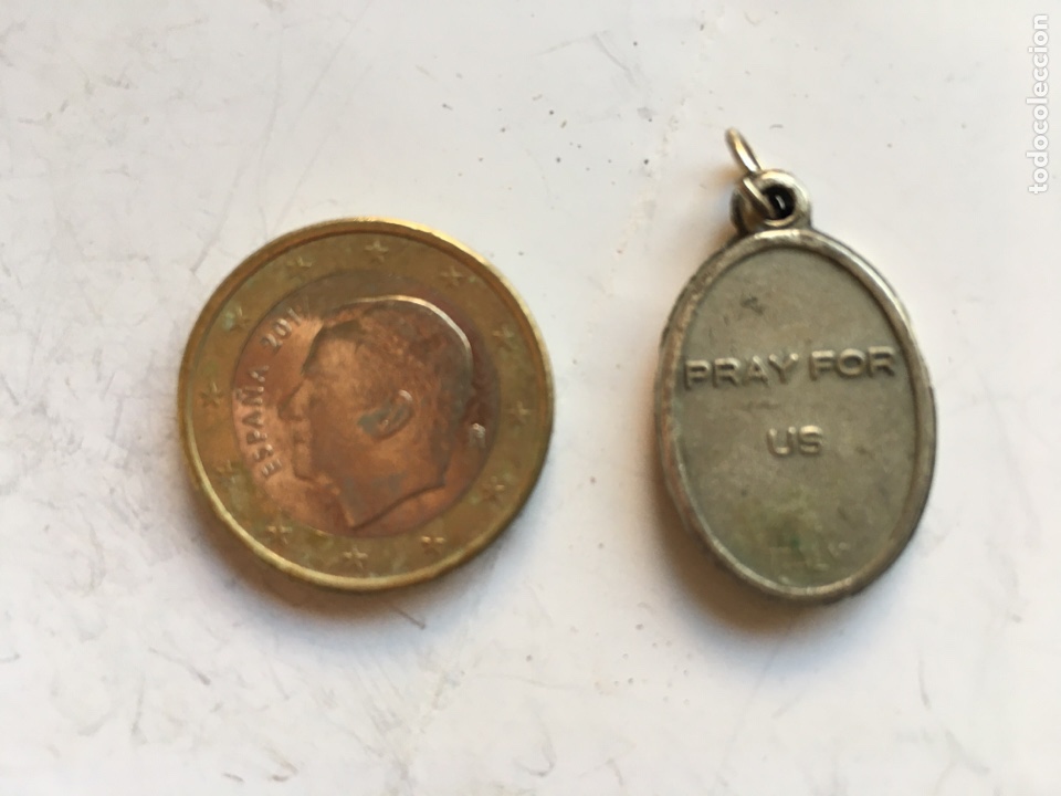 Antig&uuml;edades: MEDALLA. SAN JOS&Eacute; / PRAY FOR US. - Foto 2
