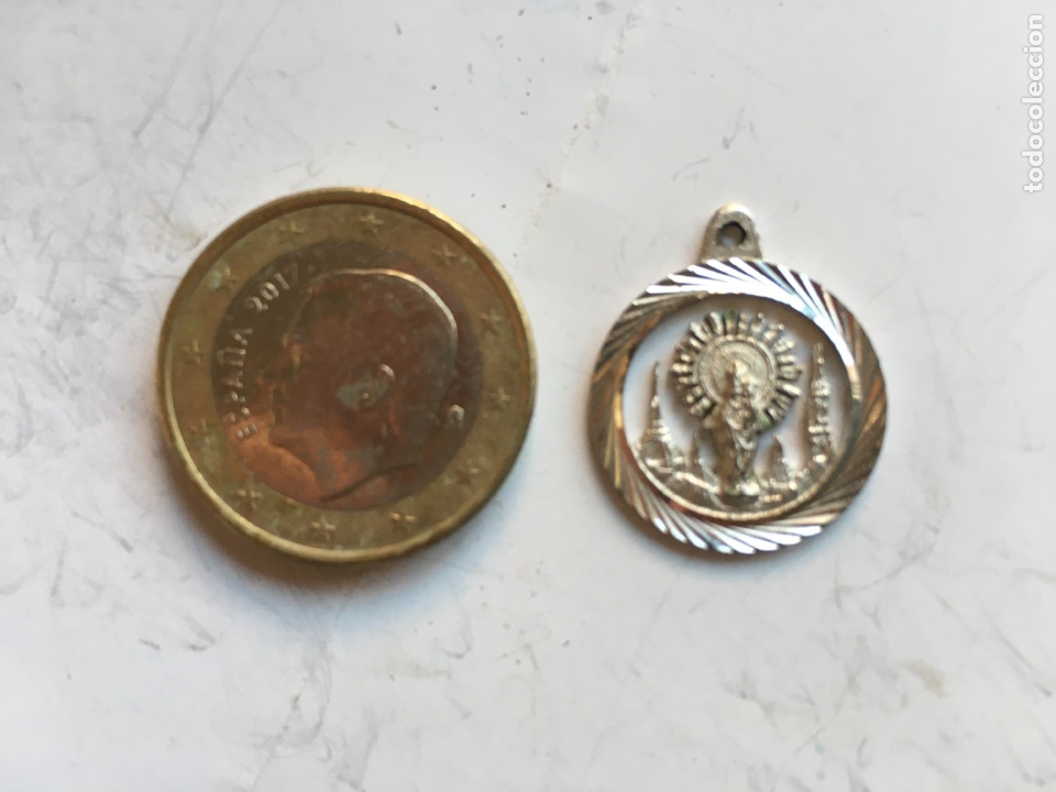 Antig&uuml;edades: MEDALLA CALADA. NTRA. SRA. DEL PILAR - Foto 1