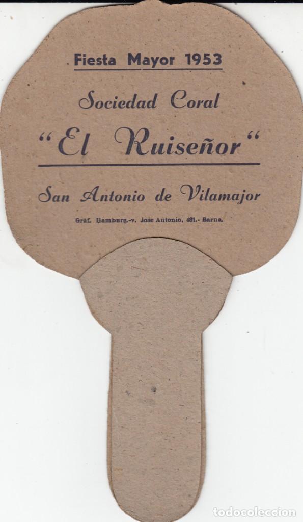 Antig&uuml;edades: ABANICO PAYPAY - CHOCOLATES SELECTOS EVARISTO JUNCOSA , HIJO - Foto 2