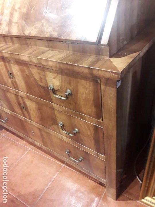Antig&uuml;edades: Escritorio Isabelino - Foto 7