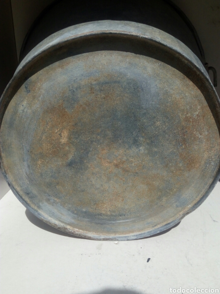 Antig&uuml;edades: Cubo de zinc - Foto 6