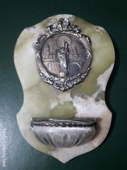 Antig&uuml;edades: Benditera virgen del Pilar - Foto 1