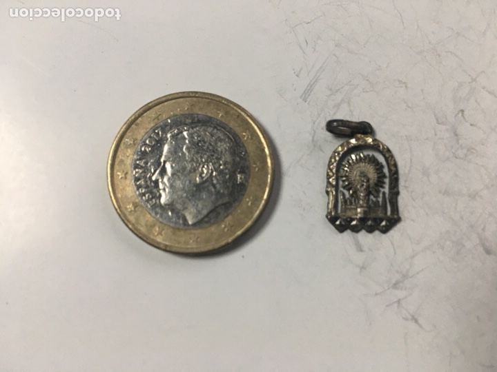 Antig&uuml;edades: MEDALLA CALADA. NTRA. SRA. DEL PILAR. - Foto 1