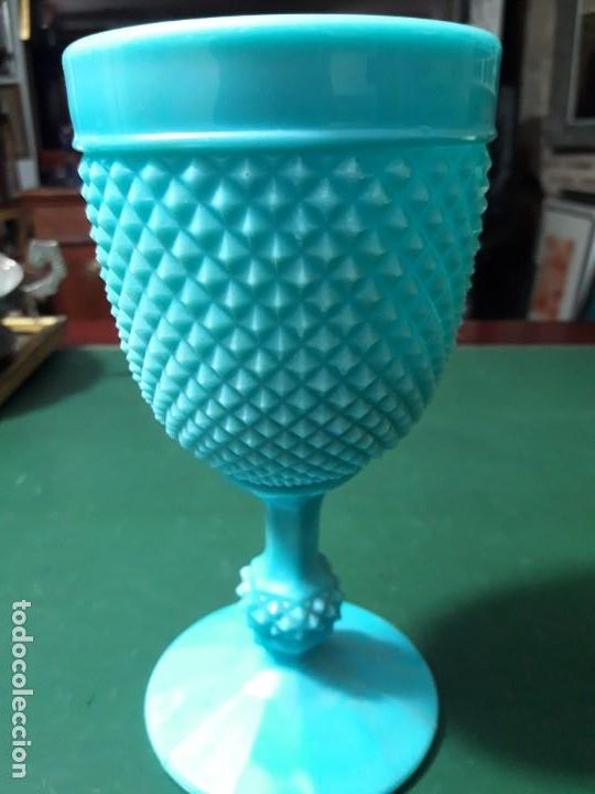 Antig&uuml;edades: Opalina azul - Foto 2