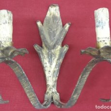Antigüedades: LAMPARA APLIQUE DE PARED, PRIMERA MITAD DEL SIGLO XX