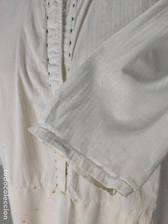 Antig&uuml;edades: Camisa antigua de algod&oacute;n - Foto 5
