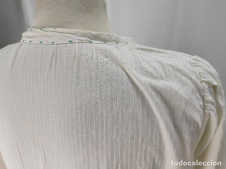 Antig&uuml;edades: Camisa antigua de algod&oacute;n - Foto 8