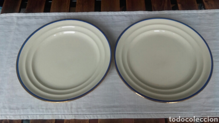 Antig&uuml;edades: 2 platos La Cartuja Pickman - Foto 1