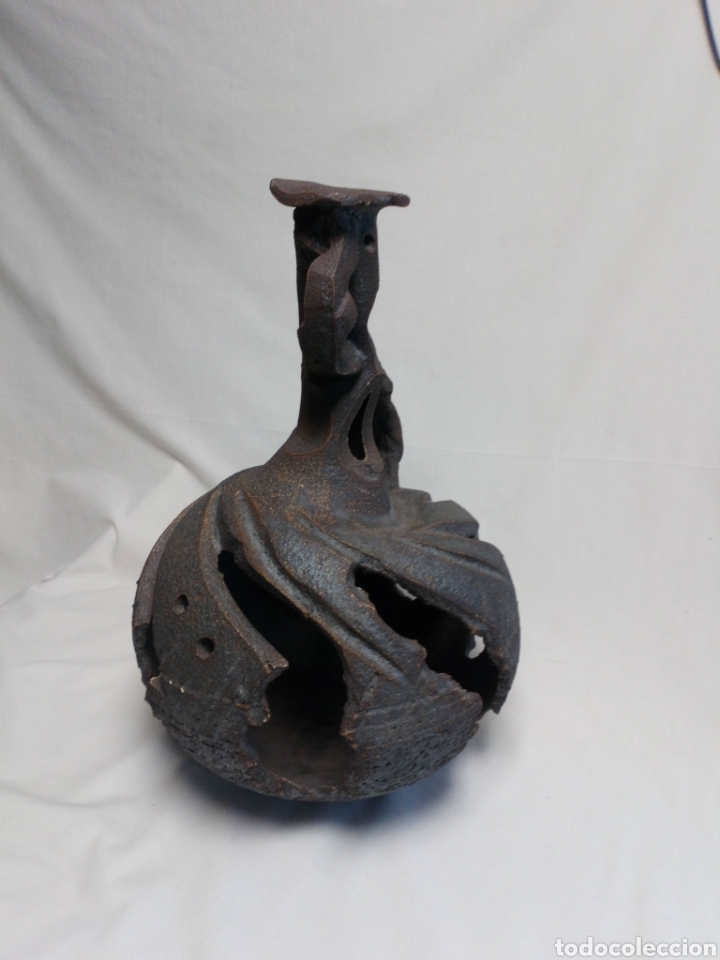 Antig&uuml;edades: Original objeto art&iacute;stico decorativo realizado en gres - Foto 2