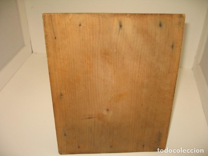 Antig&uuml;edades: CAJA DE MADERA ANTIGUA TALLADA - Foto 5