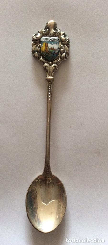 Antig&uuml;edades: Cucharilla de plata esmaltada : Torremolinos - Foto 1