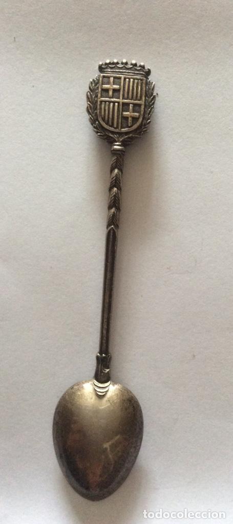 Antig&uuml;edades: Cucharilla de colecci&oacute;n Barcelona - Bagues - Foto 1