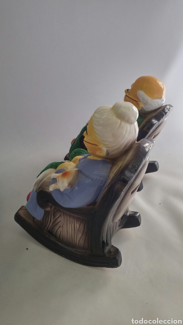 Antig&uuml;edades: Pareja uchas de porcelana Eiho - Foto 2
