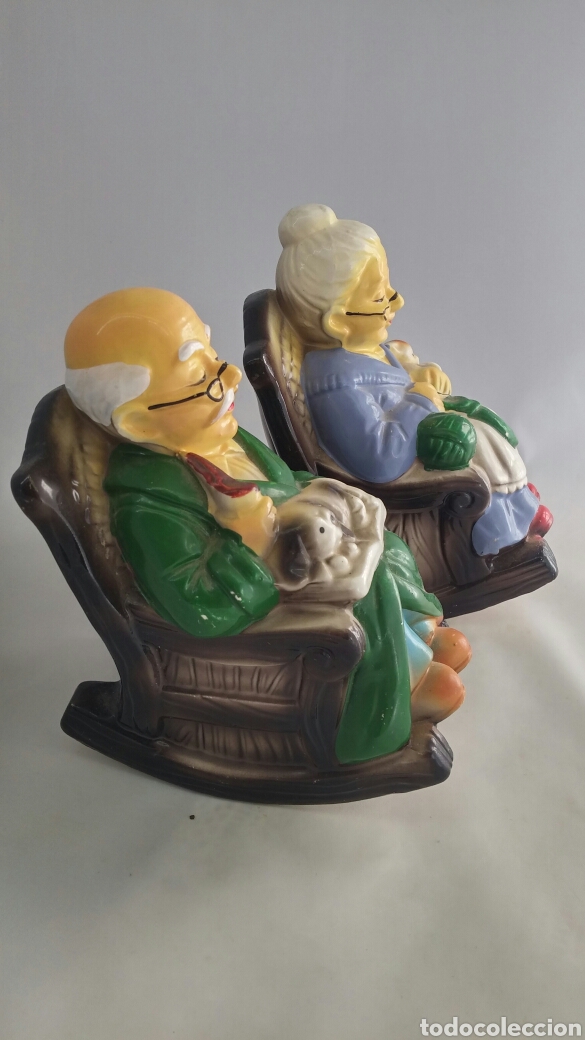 Antig&uuml;edades: Pareja uchas de porcelana Eiho - Foto 3