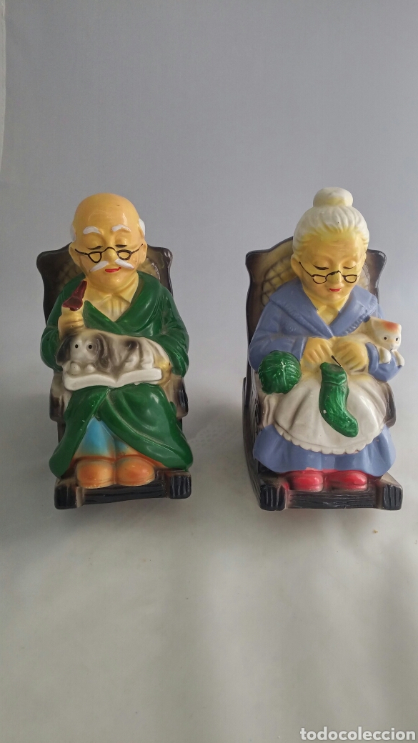 Antig&uuml;edades: Pareja uchas de porcelana Eiho - Foto 1